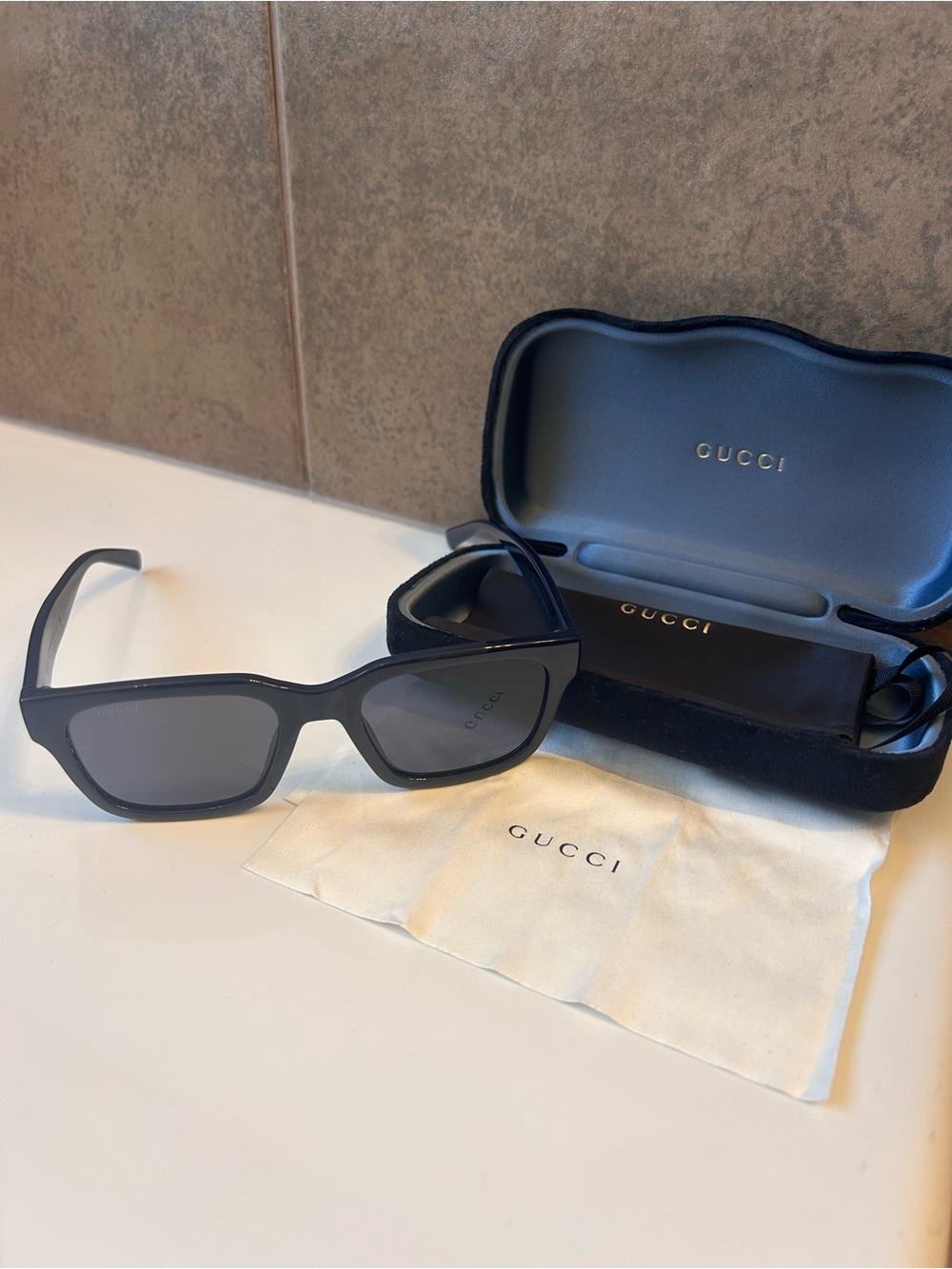 Gucci Dark Blue Sunglasses